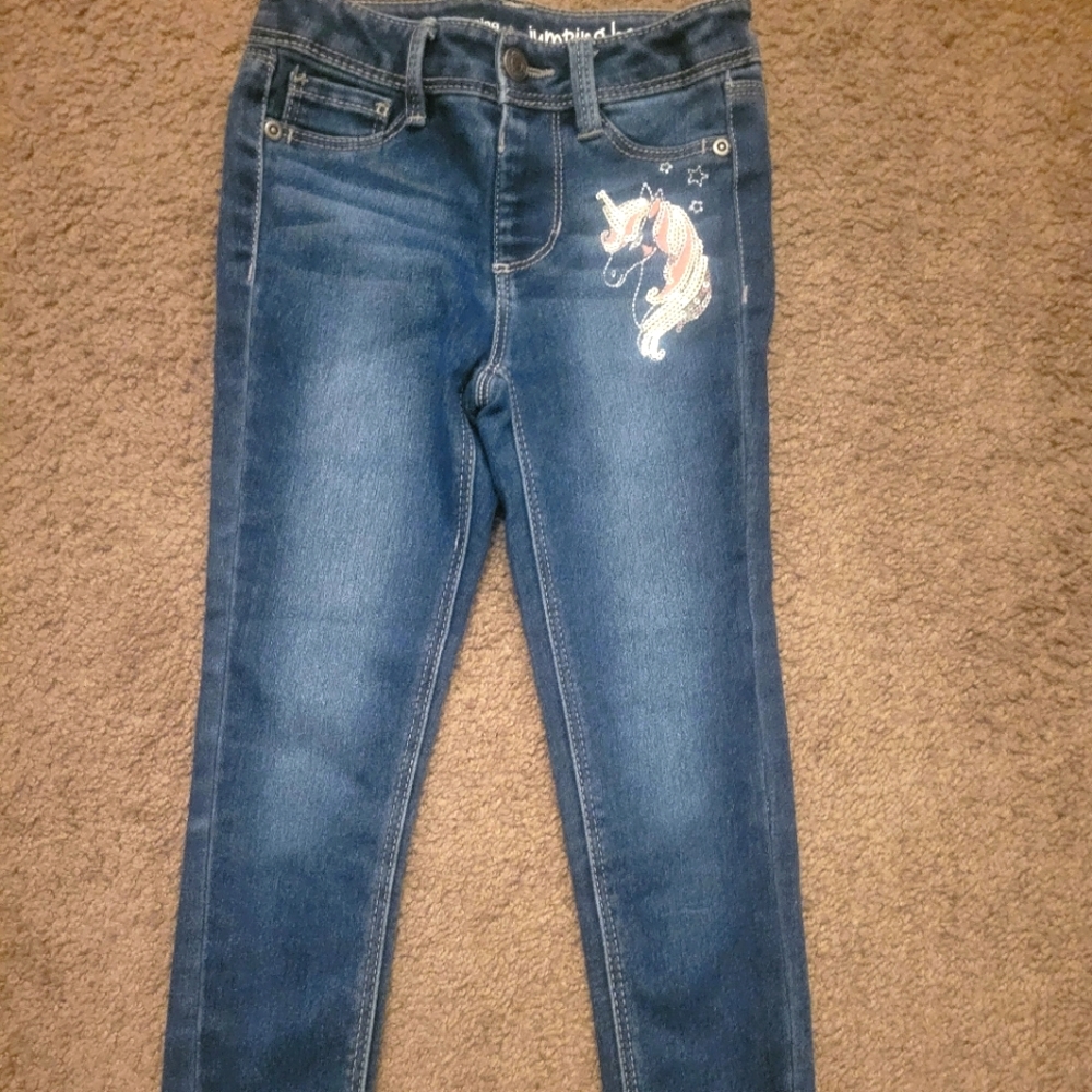 Jumping Beans unicorn jeans